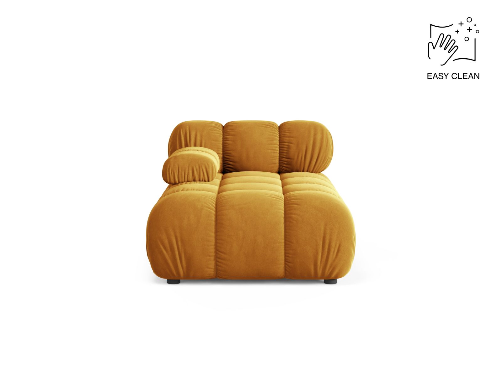 Bellis Chaise Longue, 94x155 cm — Yellow / Left