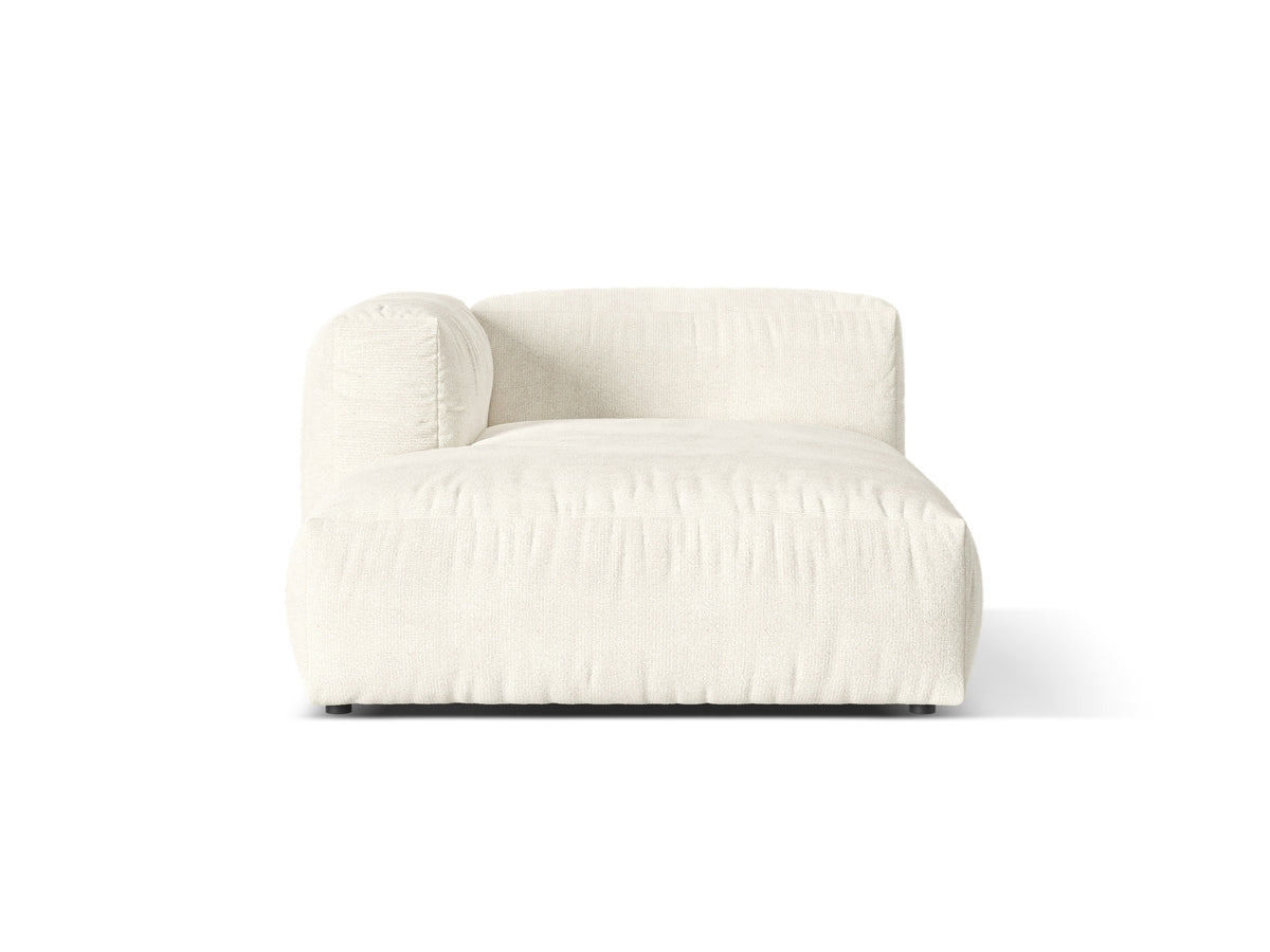 Martina Chaise Longue, 130x176 cm — Ivory / Left