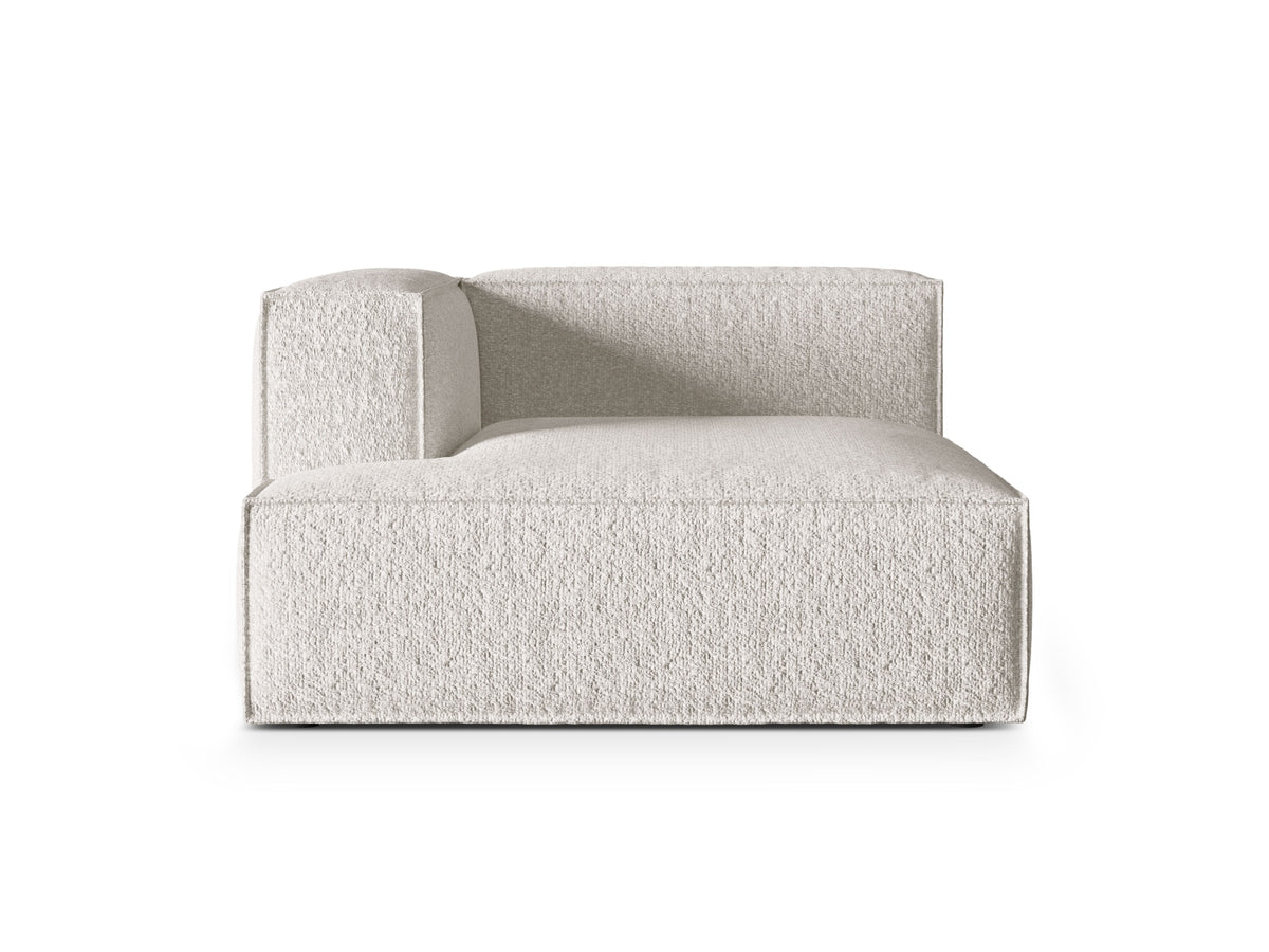 Nuria Chaise Longue, 127x147 cm — Grey Beige Melange / Left