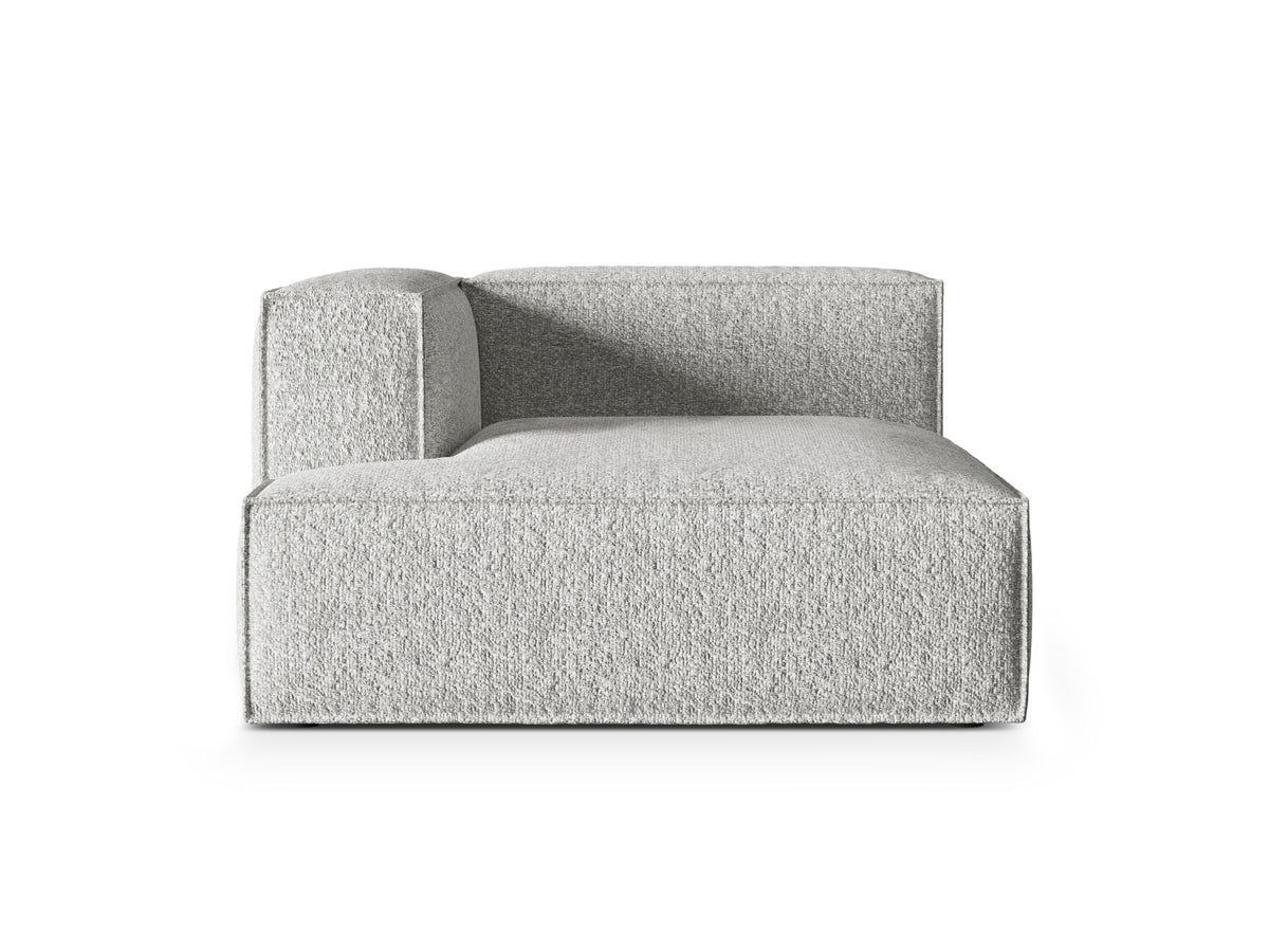 Nuria Chaise Longue, 127x147 cm — Silver / Left