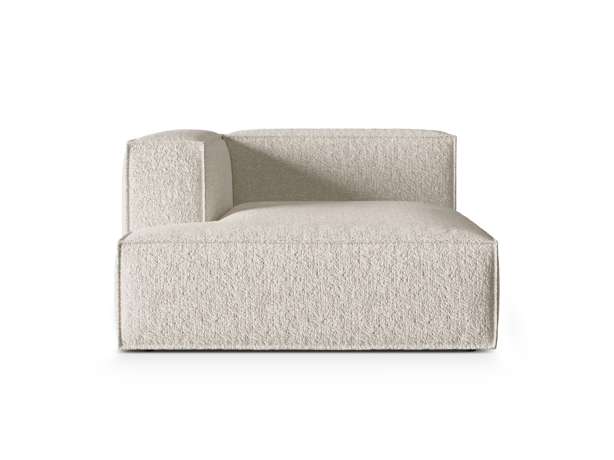 Nuria Chaise Longue, 127x147 cm — Beige / Left