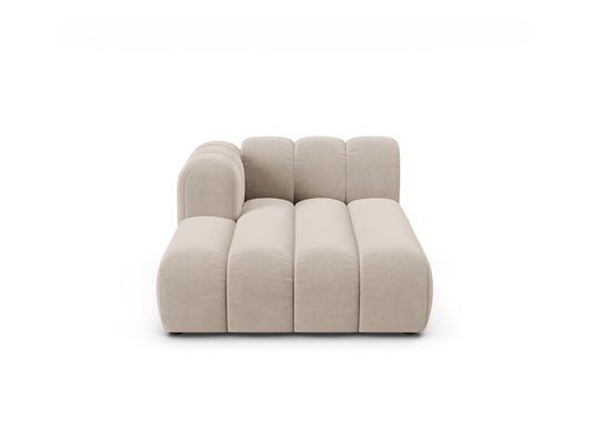 Lupine Chaise Longue, 2 Seats, 117x177 cm — Beige / Left
