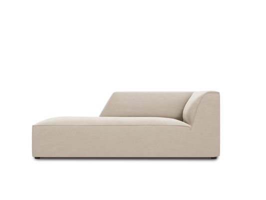 Ruby Chaise Longue, 93x180 cm — Beige / Left
