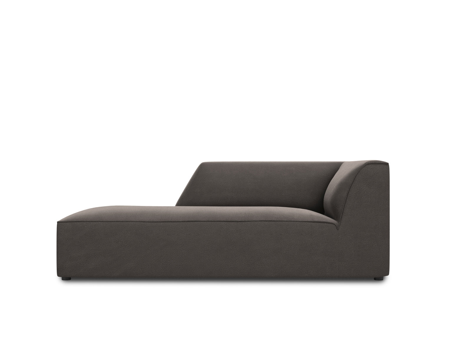 Ruby Chaise Longue, 93x180 cm — Dark Grey / Left