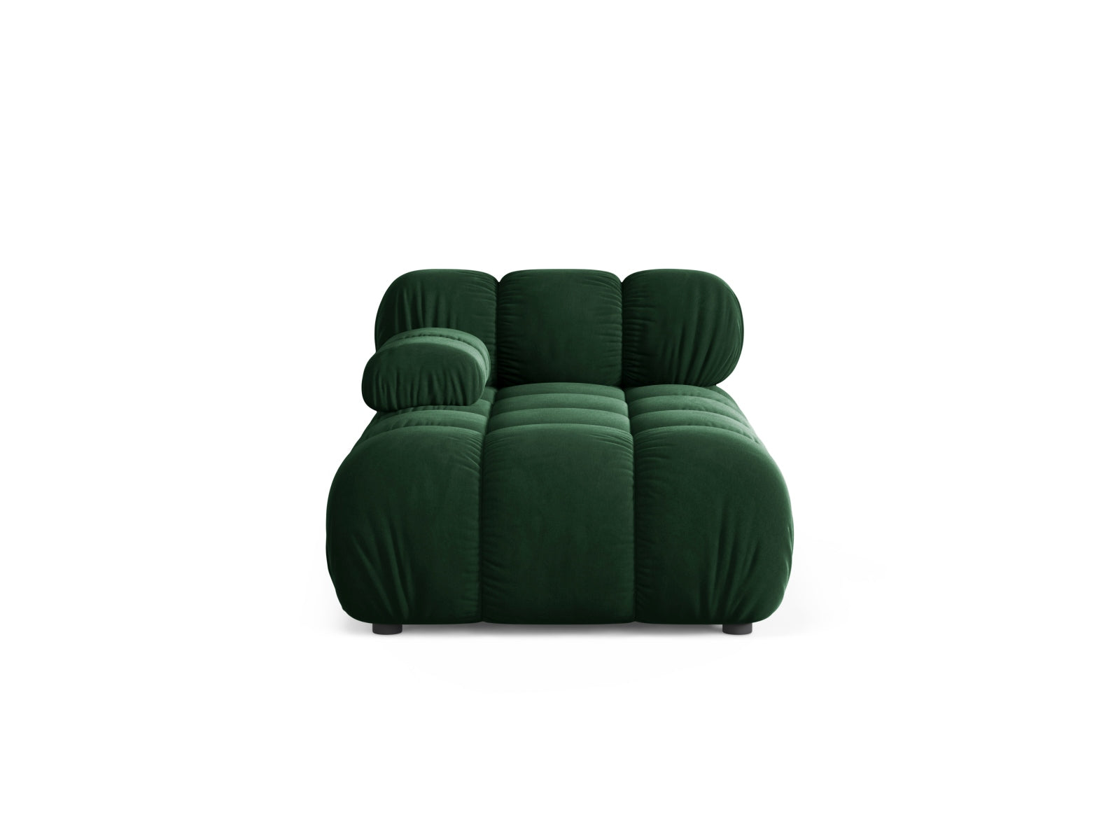Bellis Chaise Longue, 94x155 cm — Bottle Green / Left