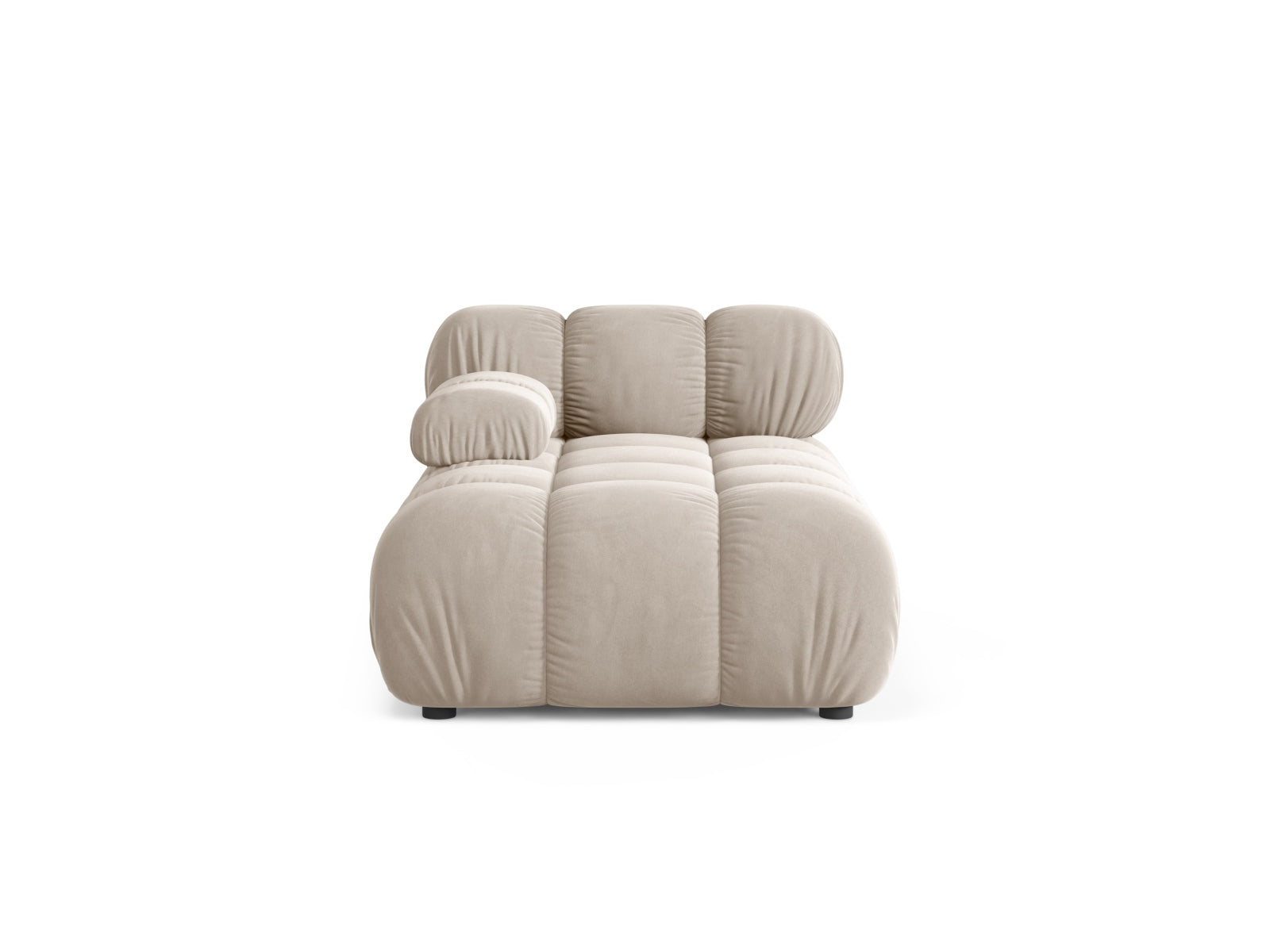 Bellis Chaise Longue, 94x155 cm — Dark Beige / Left
