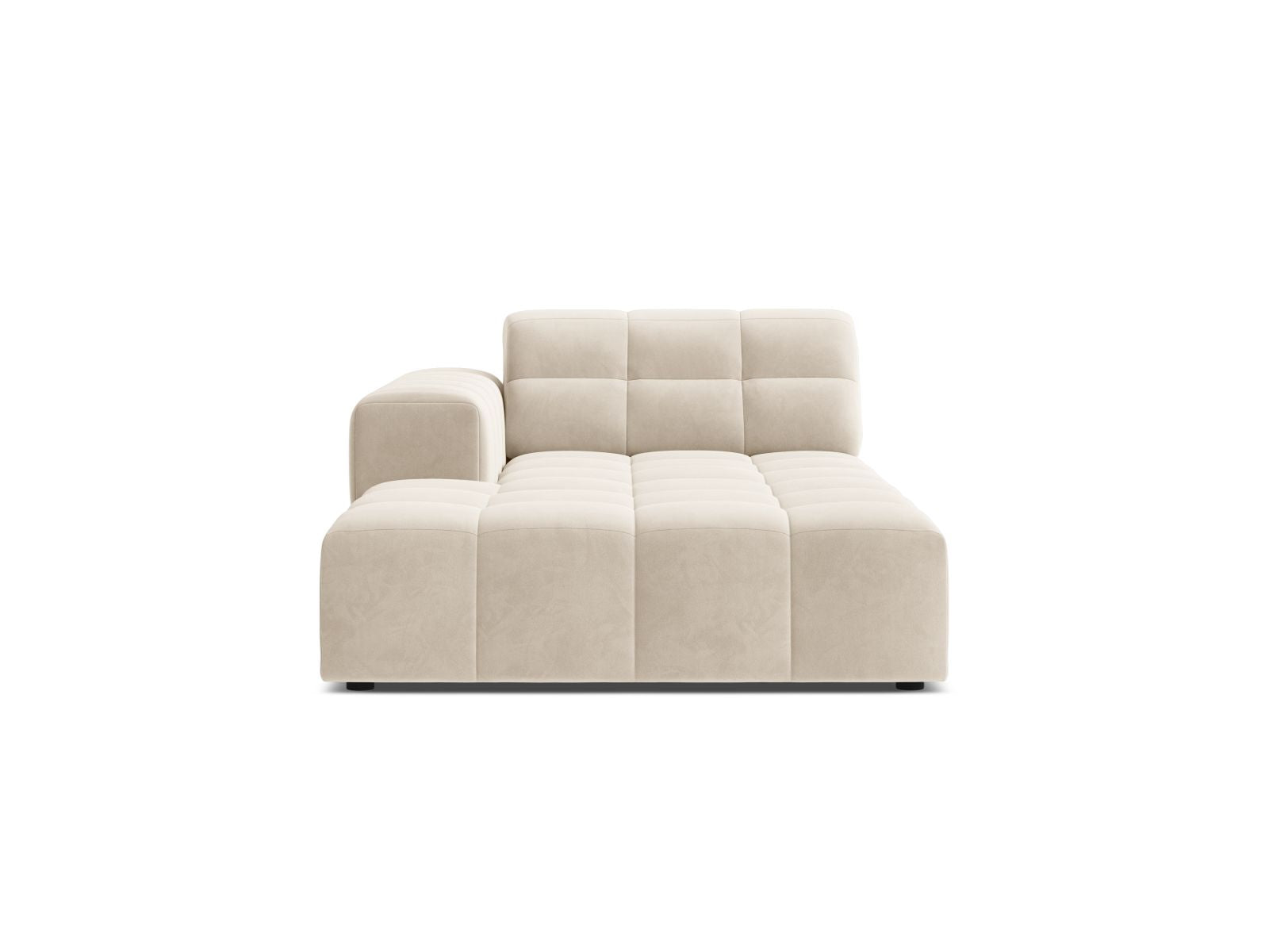 Jennifer Chaise Longue, 108x167 cm — Light Beige / Left