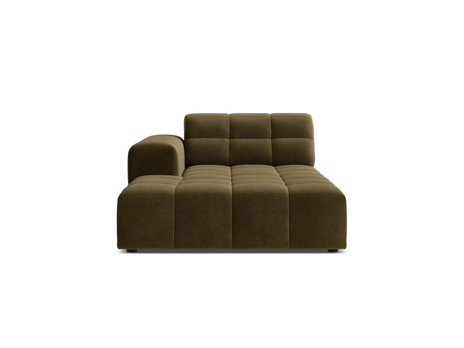 Jennifer Chaise Longue, 108x167 cm — Green / Left