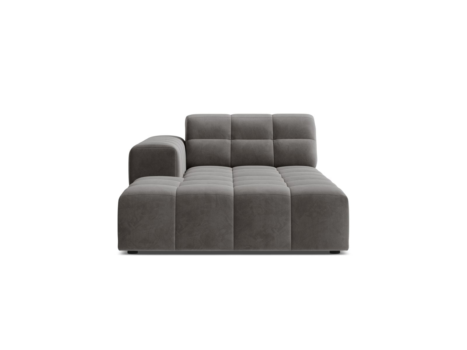 Jennifer Chaise Longue, 108x167 cm — Light Grey / Left