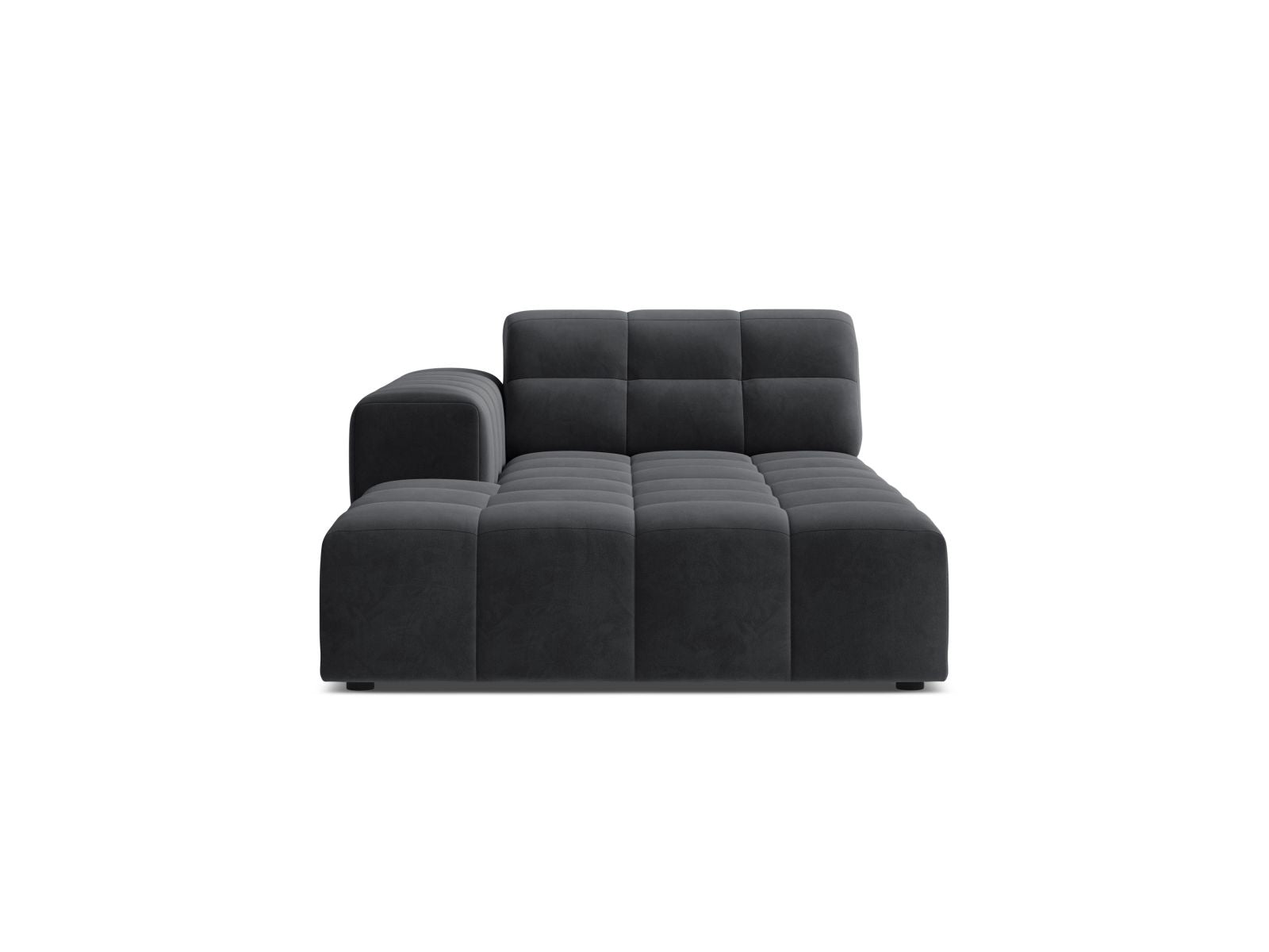 Jennifer Chaise Longue, 108x167 cm — Grey / Left
