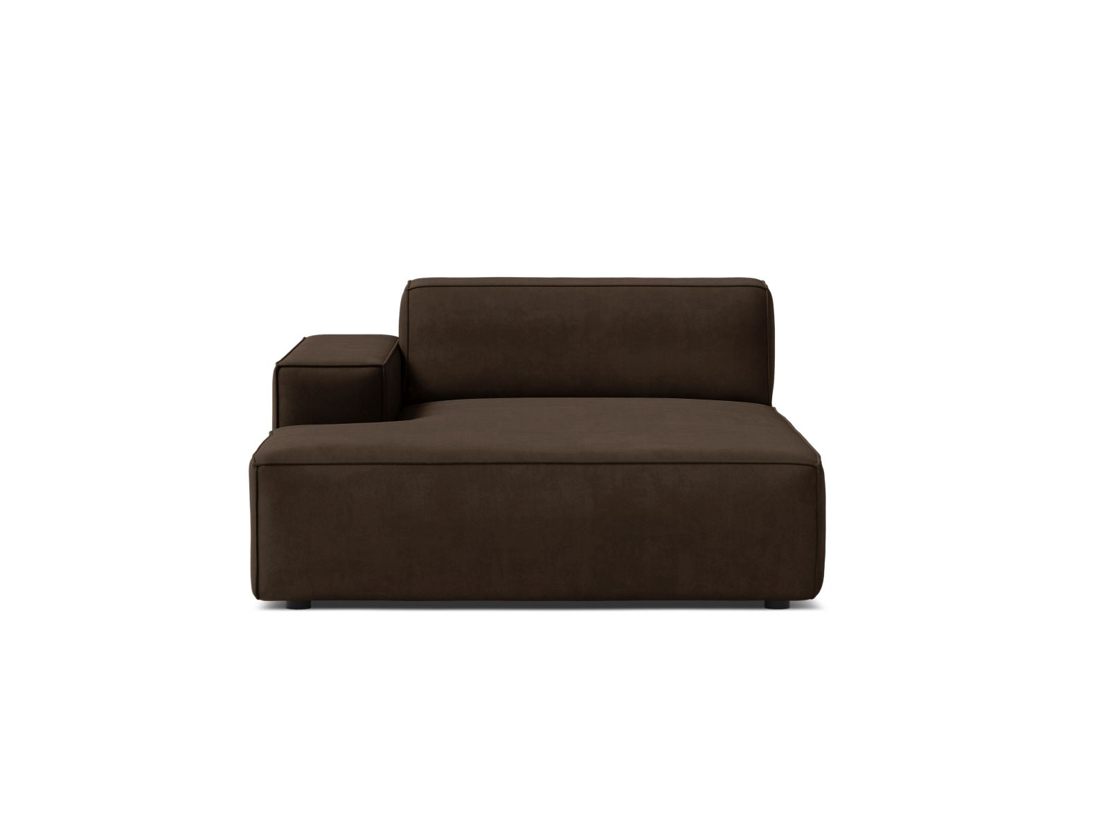 Jodie Chaise Longue, 102x162 cm — Dark Grey / Left