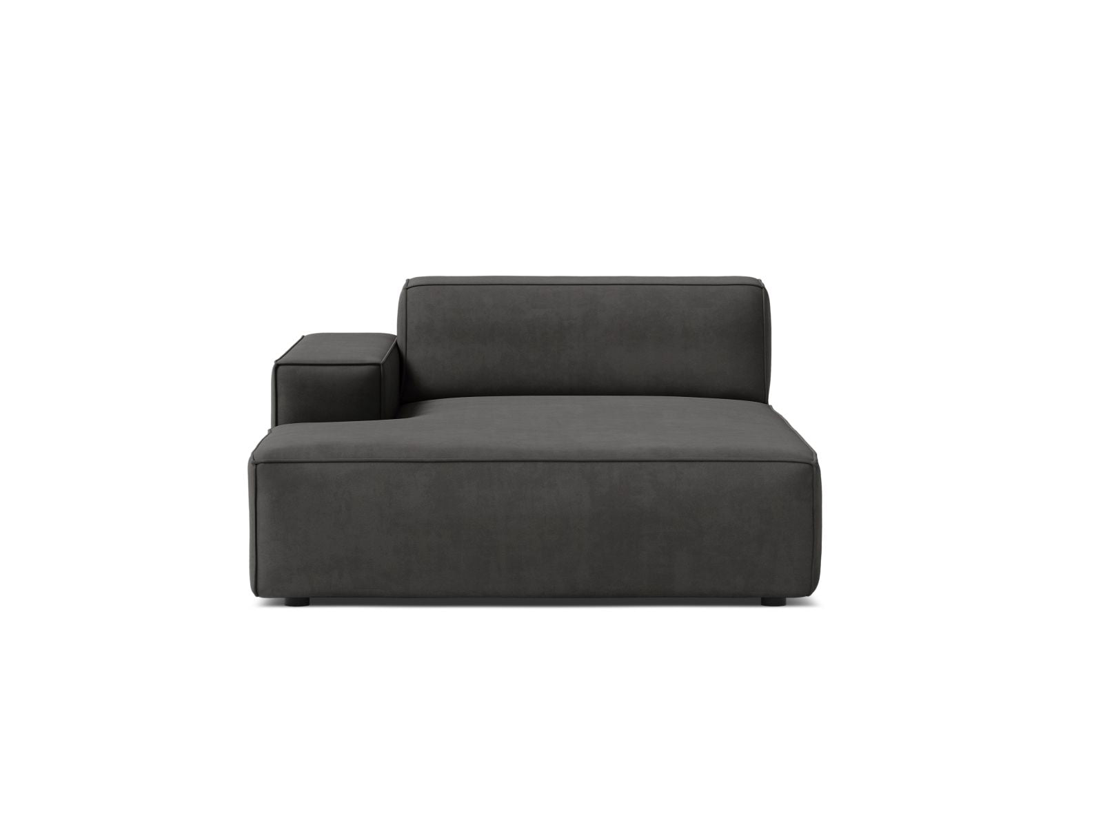 Jodie Chaise Longue, 102x162 cm — Grey / Left