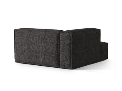 Chaiselongue Bouclé Anthrazit Nuria — Detailansicht
