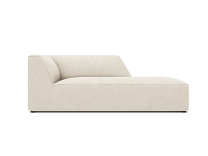 Ruby Chaise Longue, 93x180 cm — Light Beige / Right