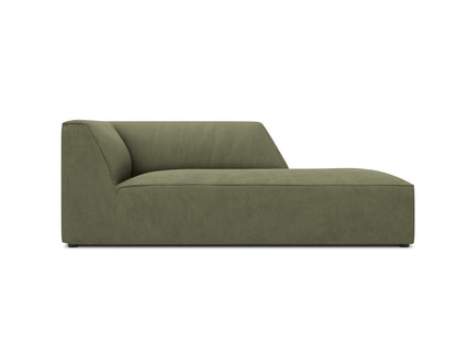 Ruby Chaise Longue, 93x180 cm — Green / Right
