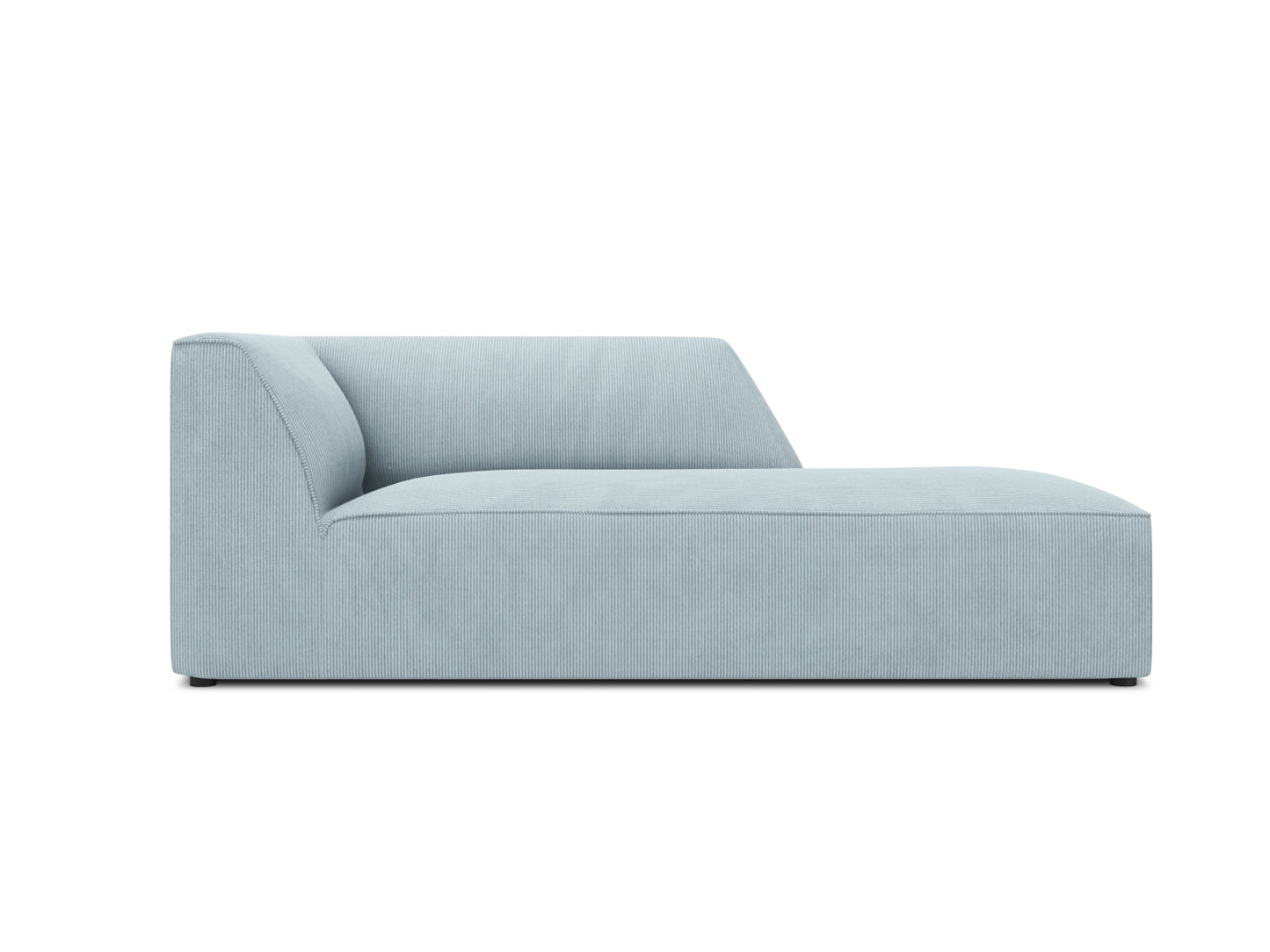 Ruby Chaise Longue, 93x180 cm — Light Blue / Right