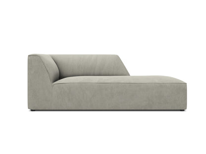 Ruby Chaise Longue, 93x180 cm — Light Grey / Right