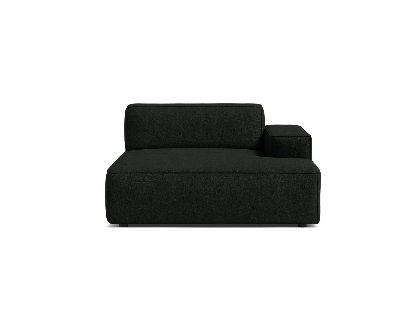 Jodie Chaise Longue, 102x162 cm — Black / Right