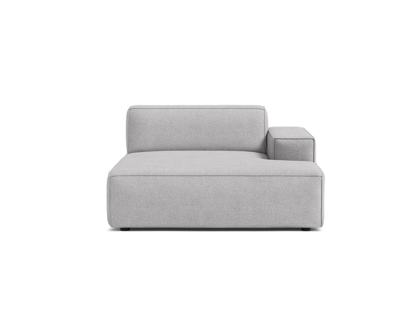 Jodie Chaise Longue, 102x162 cm — Light Grey / Right