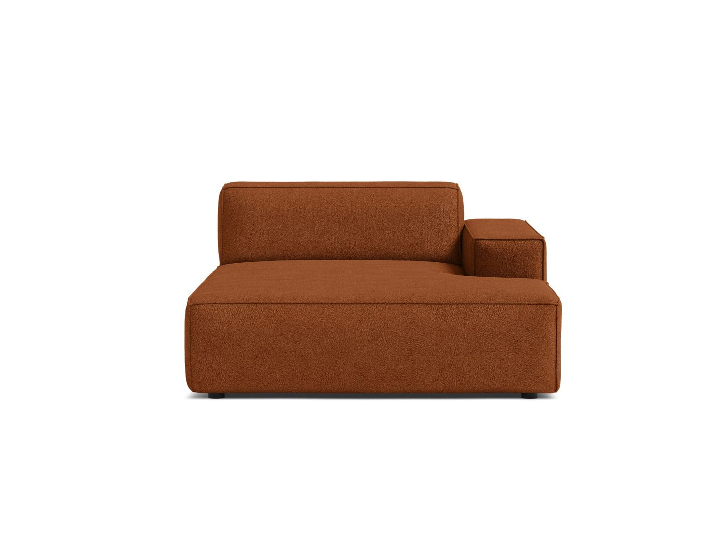Jodie Chaise Longue, 102x162 cm — Terracotta / Right
