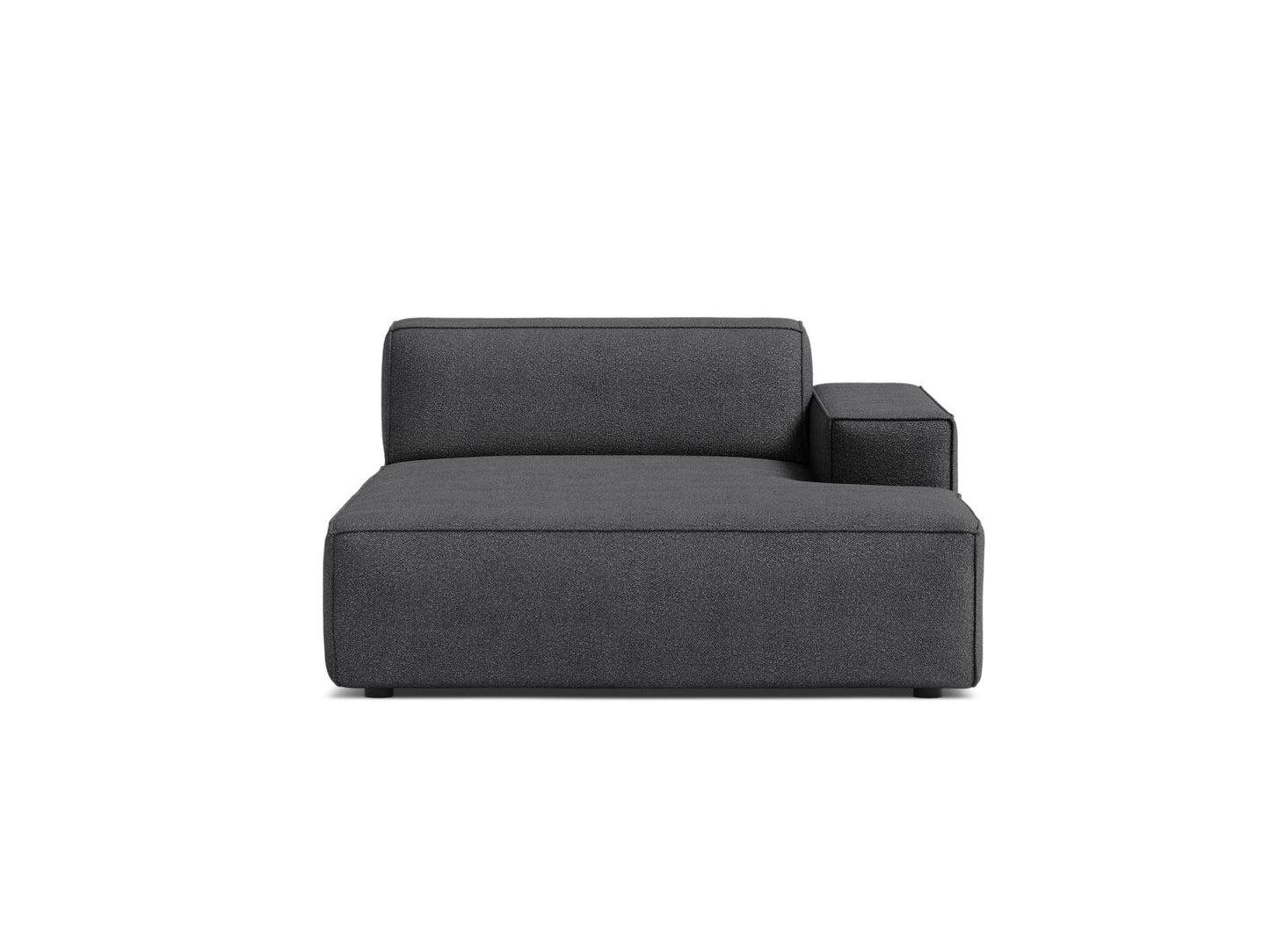 Jodie Chaise Longue, 102x162 cm — Dark Grey / Right