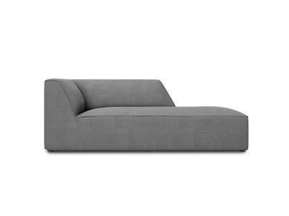 Ruby Chaise Longue, 93x180 cm — Grey / Right