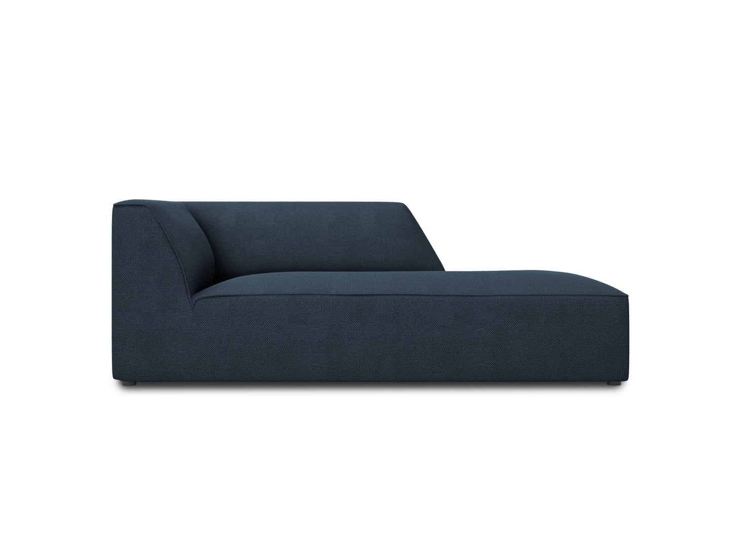 Ruby Chaise Longue, 93x180 cm — Navy Blue / Right