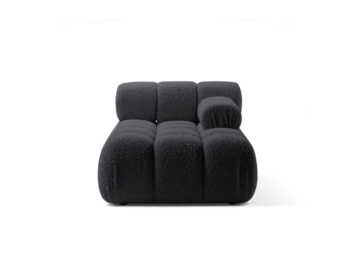 Bellis Chaise Longue, 94x155 cm — Graphite / Right