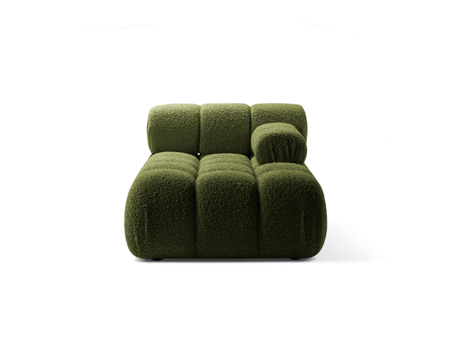 Bellis Chaise Longue, 94x155 cm — Green / Right