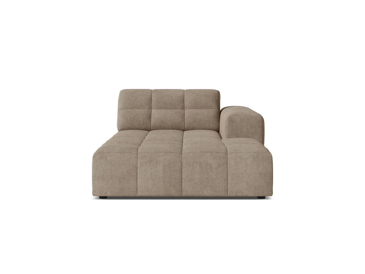 Jennifer Chaise Longue, 108x167 cm — Dark Beige / Right