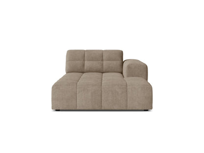 Jennifer Chaise Longue, 108x167 cm — Dark Beige / Right