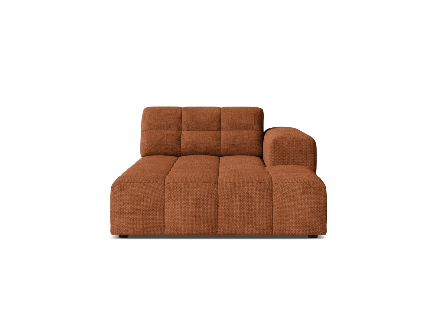 Jennifer Chaise Longue, 108x167 cm — Brick / Right