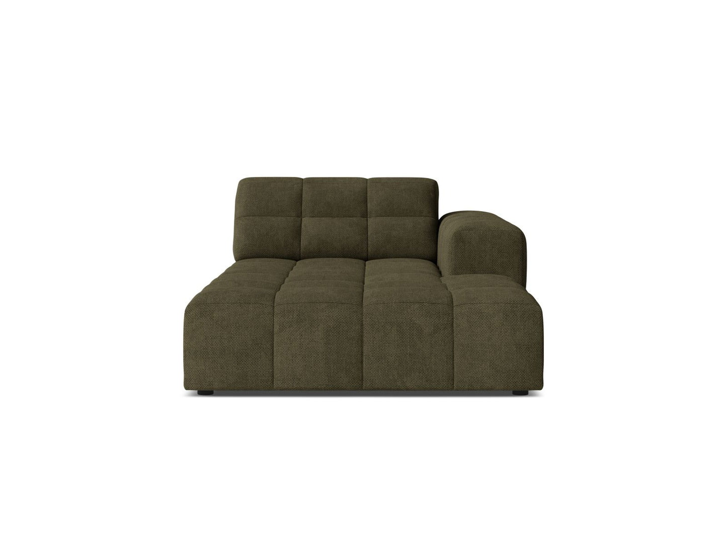 Jennifer Chaise Longue, 108x167 cm — Green / Right