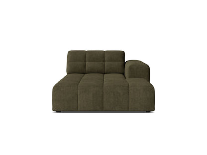 Jennifer Chaise Longue, 108x167 cm — Green / Right