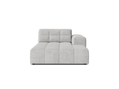 Jennifer Chaise Longue, 108x167 cm — Silver / Right