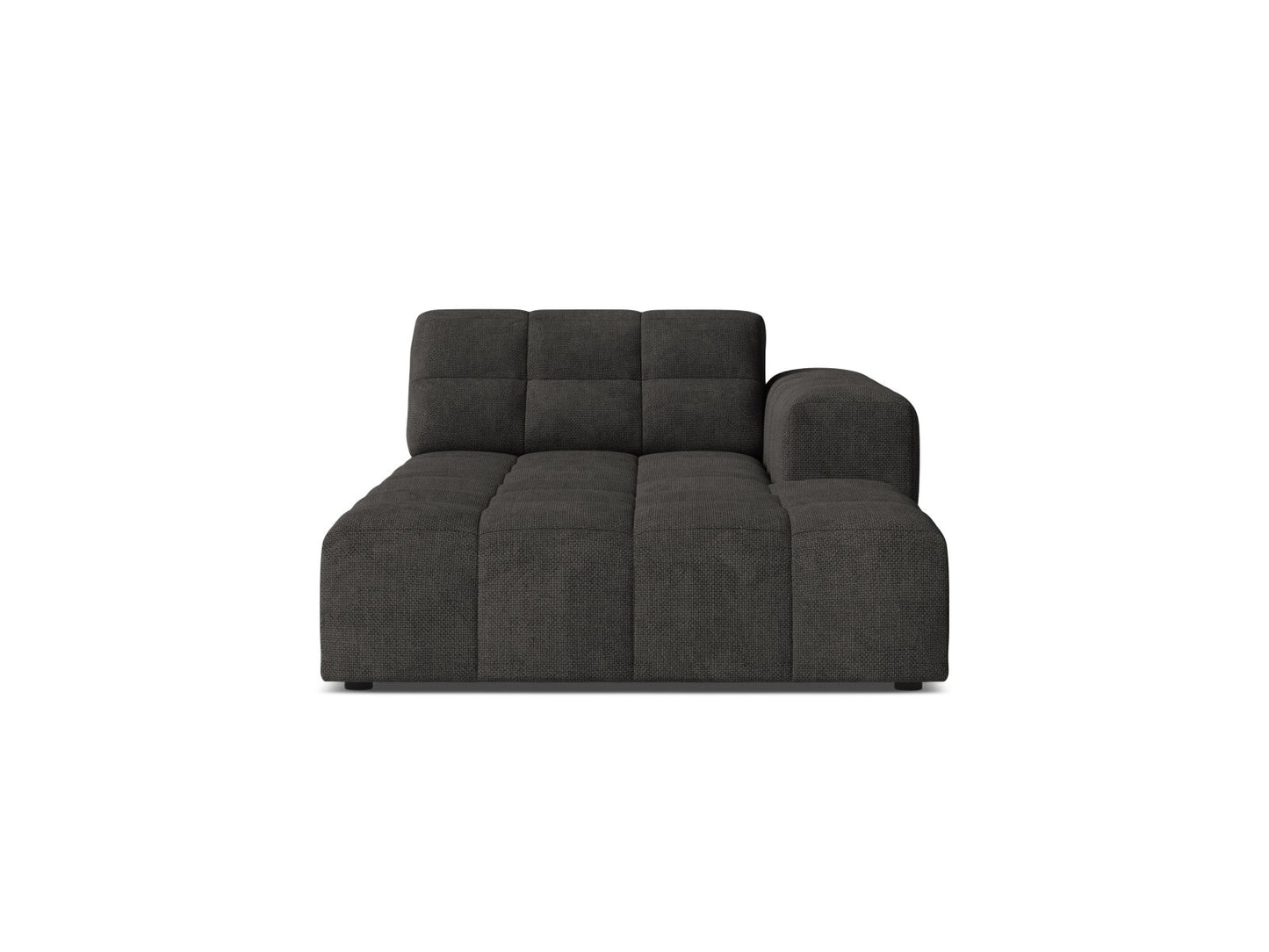 Jennifer Chaise Longue, 108x167 cm — Dark Grey / Right