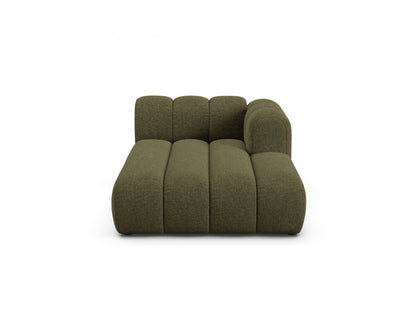 Lupine Chaise Longue, 2 Seats, 117x177 cm — Green / Right