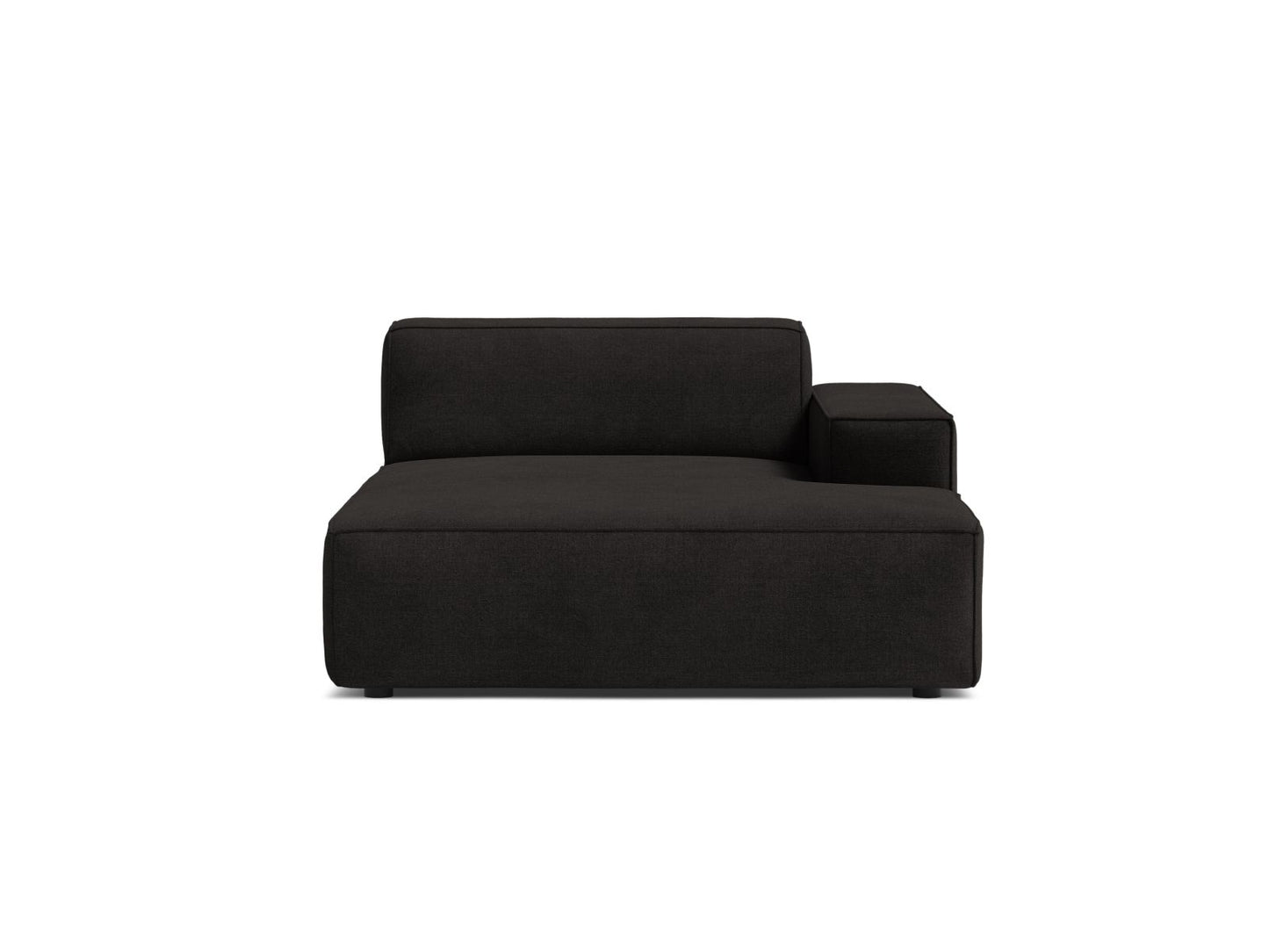 Jodie Chaise Longue, 102x162 cm — Black / Right