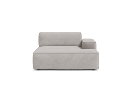 Jodie Chaise Longue, 102x162 cm — Light Grey / Right