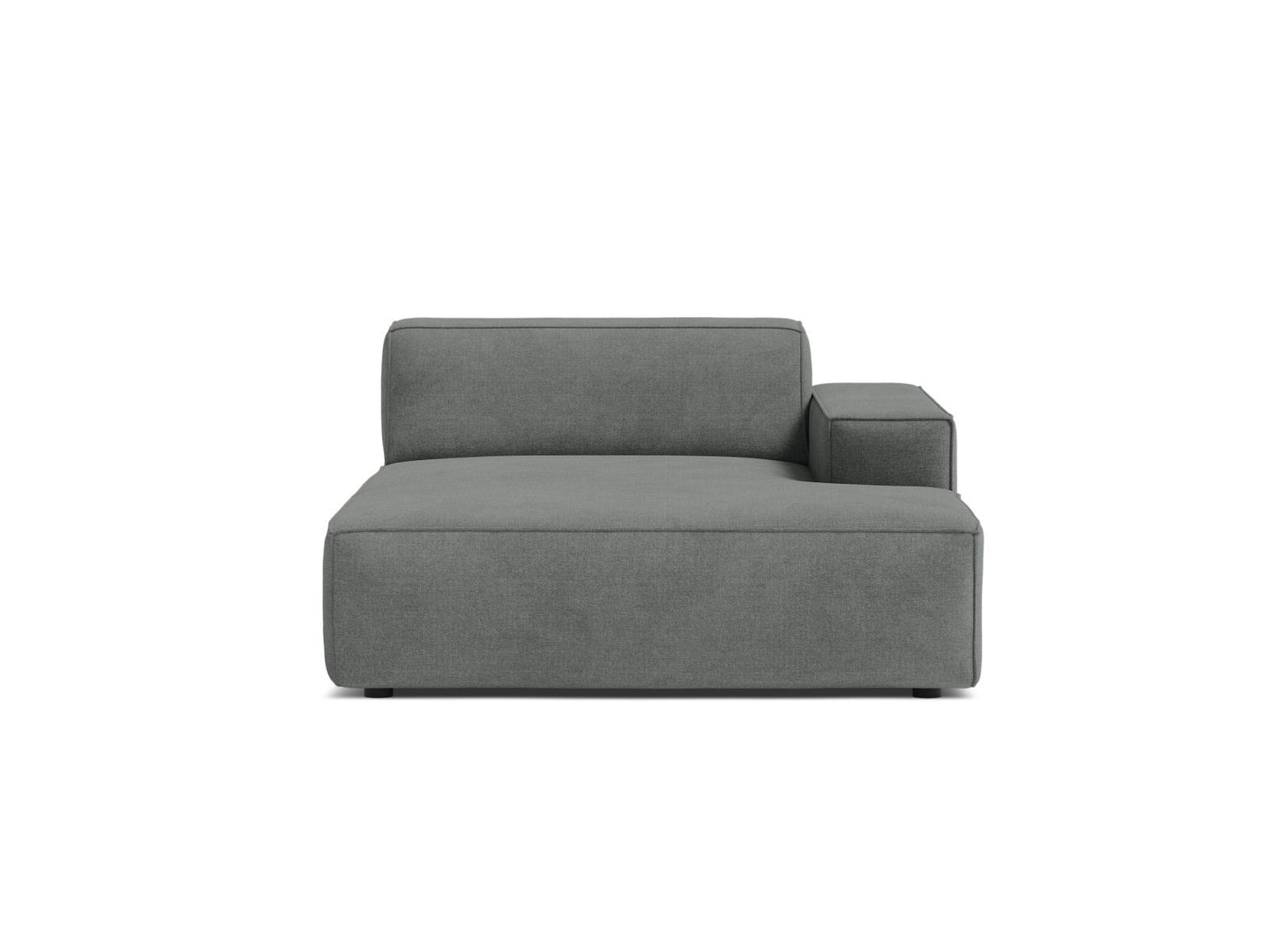 Jodie Chaise Longue, 102x162 cm — Grey / Right