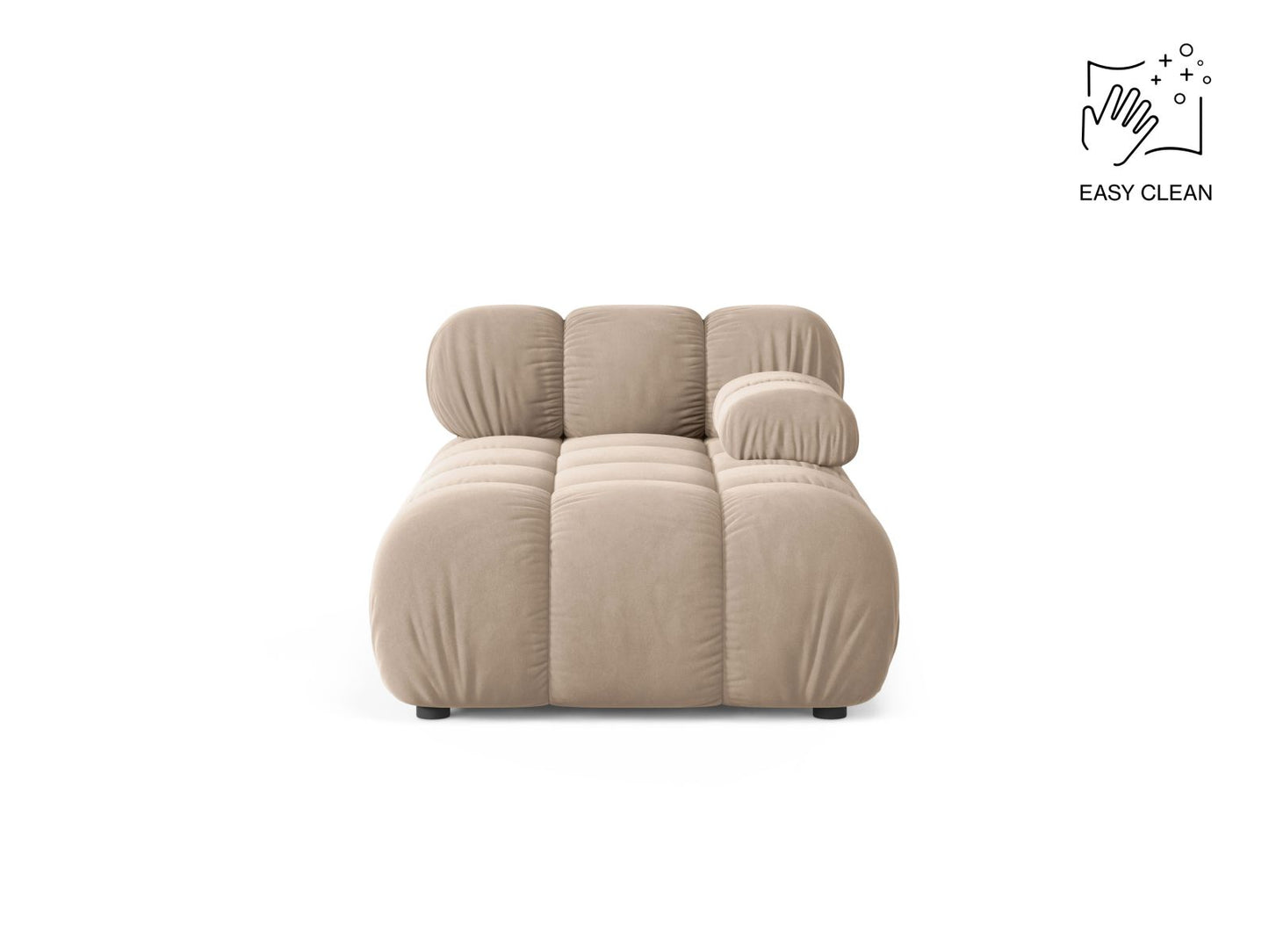 Bellis Chaise Longue, 94x155 cm — Beige / Right