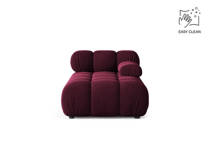 Bellis Chaise Longue, 94x155 cm — Burgundy / Right
