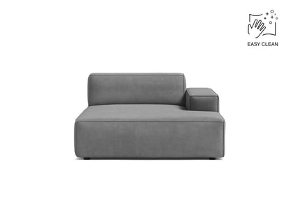 Jodie Chaise Longue, 102x162 cm — Light Grey / Right