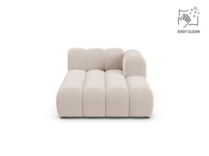 Lupine Chaise Longue, 2 Seats, 117x177 cm — Light Beige / Right