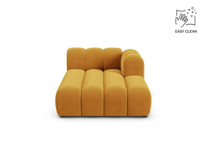 Lupine Chaise Longue, 2 Seats, 117x177 cm — Yellow / Right