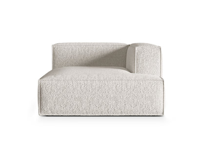 Nuria Chaise Longue, 127x147 cm — Grey Beige Melange / Right