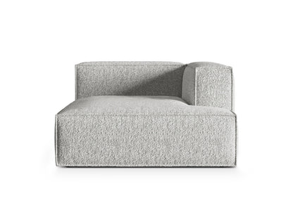 Nuria Chaise Longue, 127x147 cm — Silver / Right