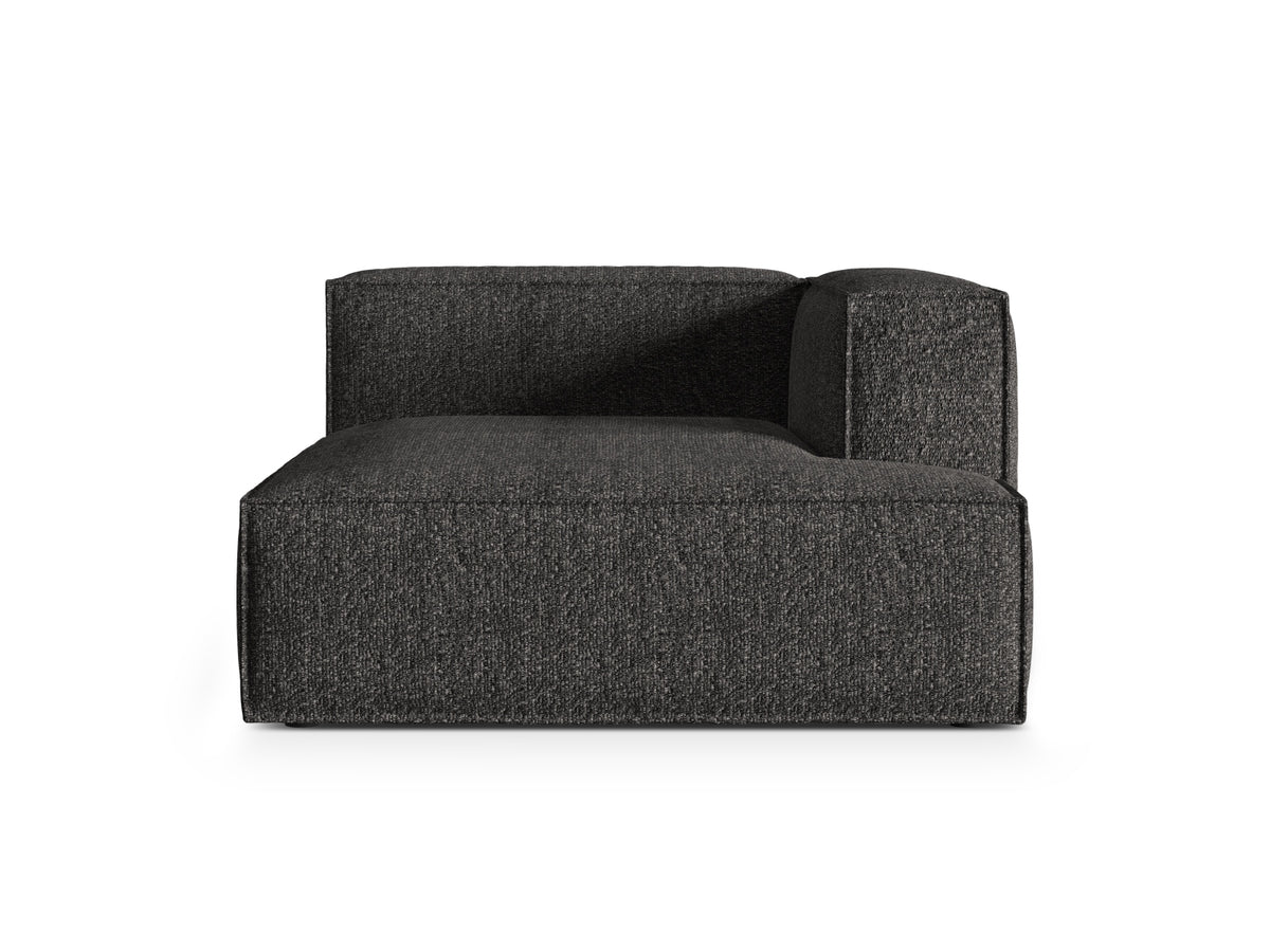 Nuria Chaise Longue, 127x147 cm — Anthracite / Right