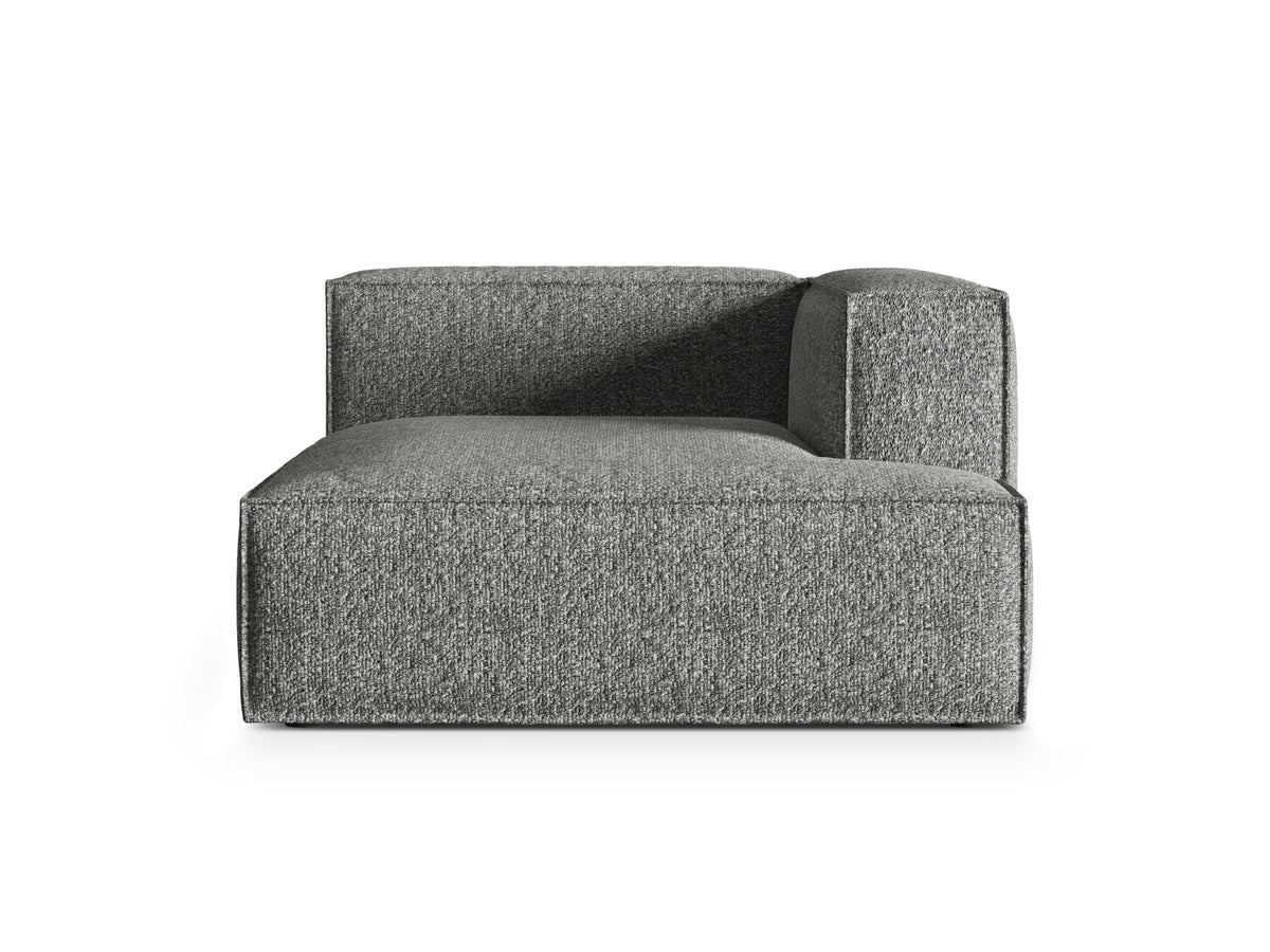 Nuria Chaise Longue, 127x147 cm — Graphite / Right