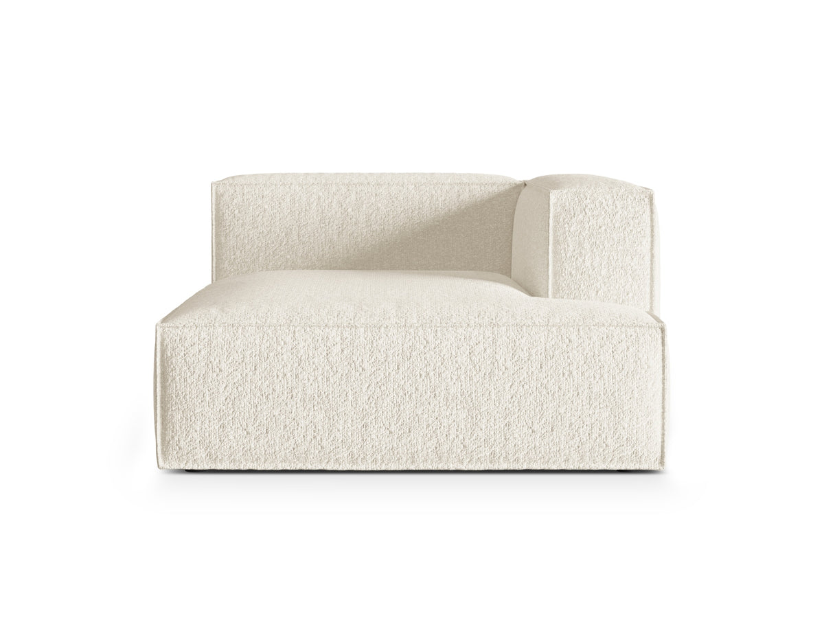 Nuria Chaise Longue, 127x147 cm — Ivory / Right